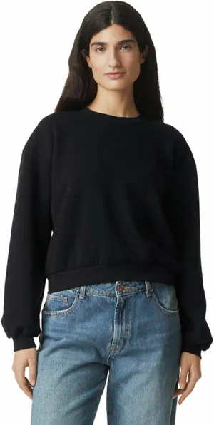 American Apparel Women's ReFlex Fleece Crewneck Sweatshirt, GRF494AA