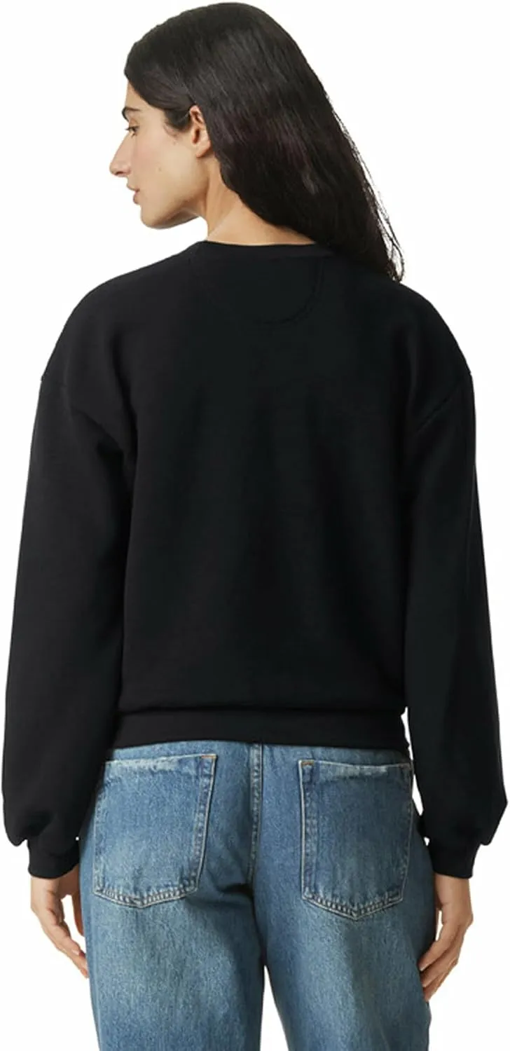 American Apparel Women's ReFlex Fleece Crewneck Sweatshirt, GRF494AA