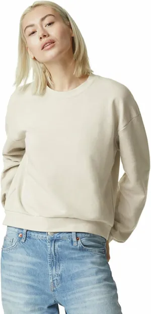 American Apparel Women's ReFlex Fleece Crewneck Sweatshirt, GRF494AA