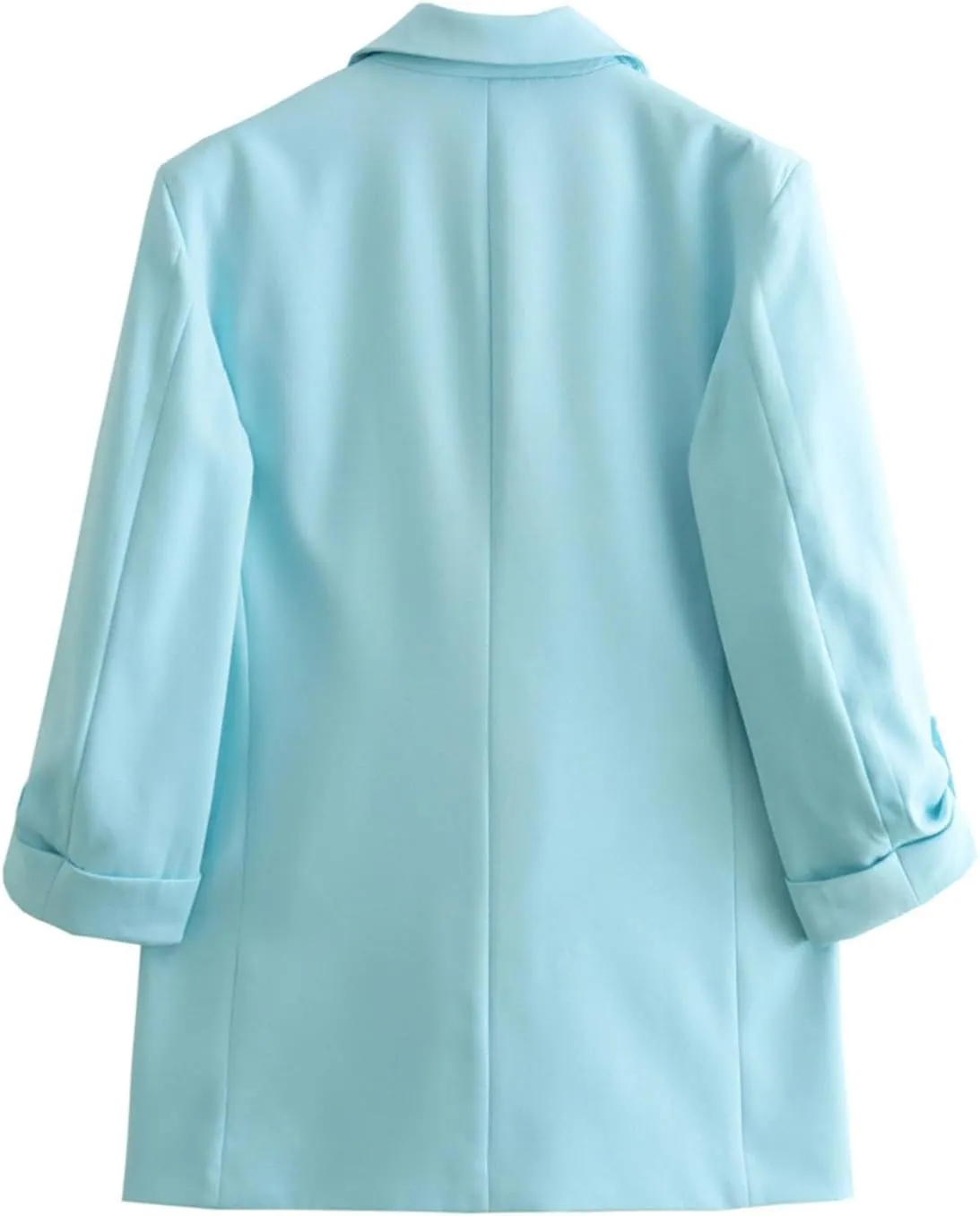 Blazer for Women Business Suit Jacket Casual Blazers Rolled Long Sleeve Work Office Blazers Fall Fashion 2024