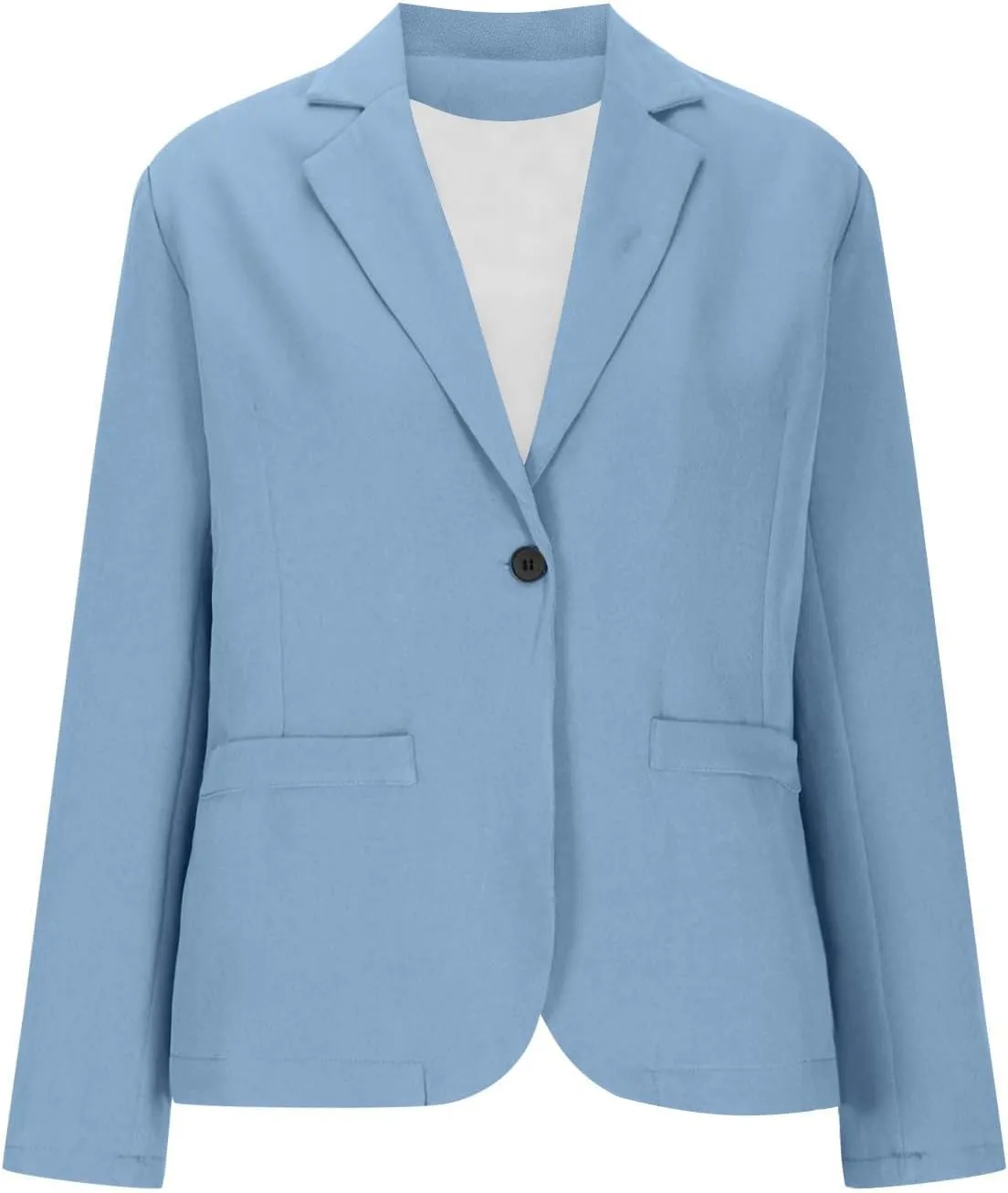 Blazers for Women Business Casual Long Sleeve Open Front Blazer Casual Dressy Blazer Work Office Blazer Jacket