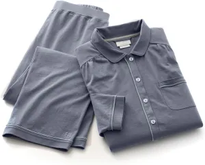 BOLL & BRANCH Women's Soft Knit Long Sleeve & Pants Pajama Set