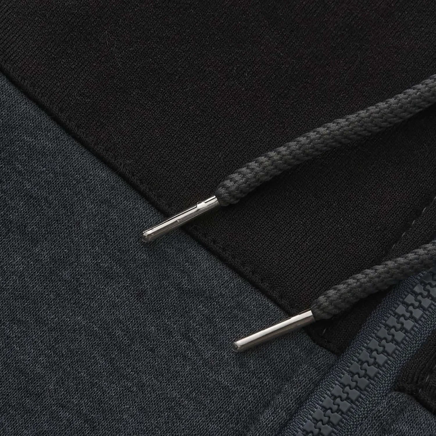 Casual Full Zip Hoodies for Men Long Sleeve Drawstring Hooded Jackets Color Block Workout Sweatshirt Top with Pockets