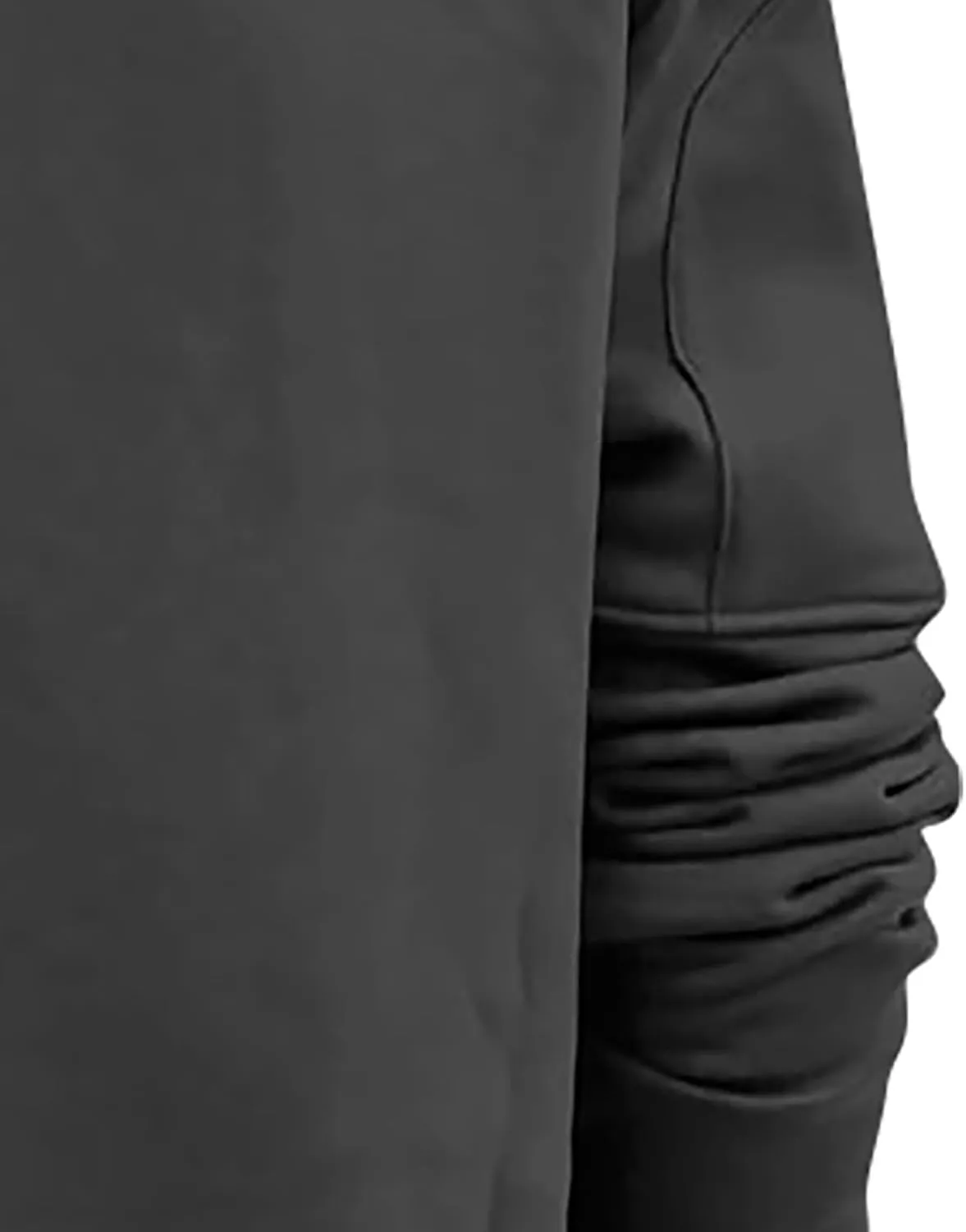 Casual Workout Hoodies for Men Full Zip Slim Fit Long Sleeve Hooded Sweatshirt Running Sports Athletic Track Jackets