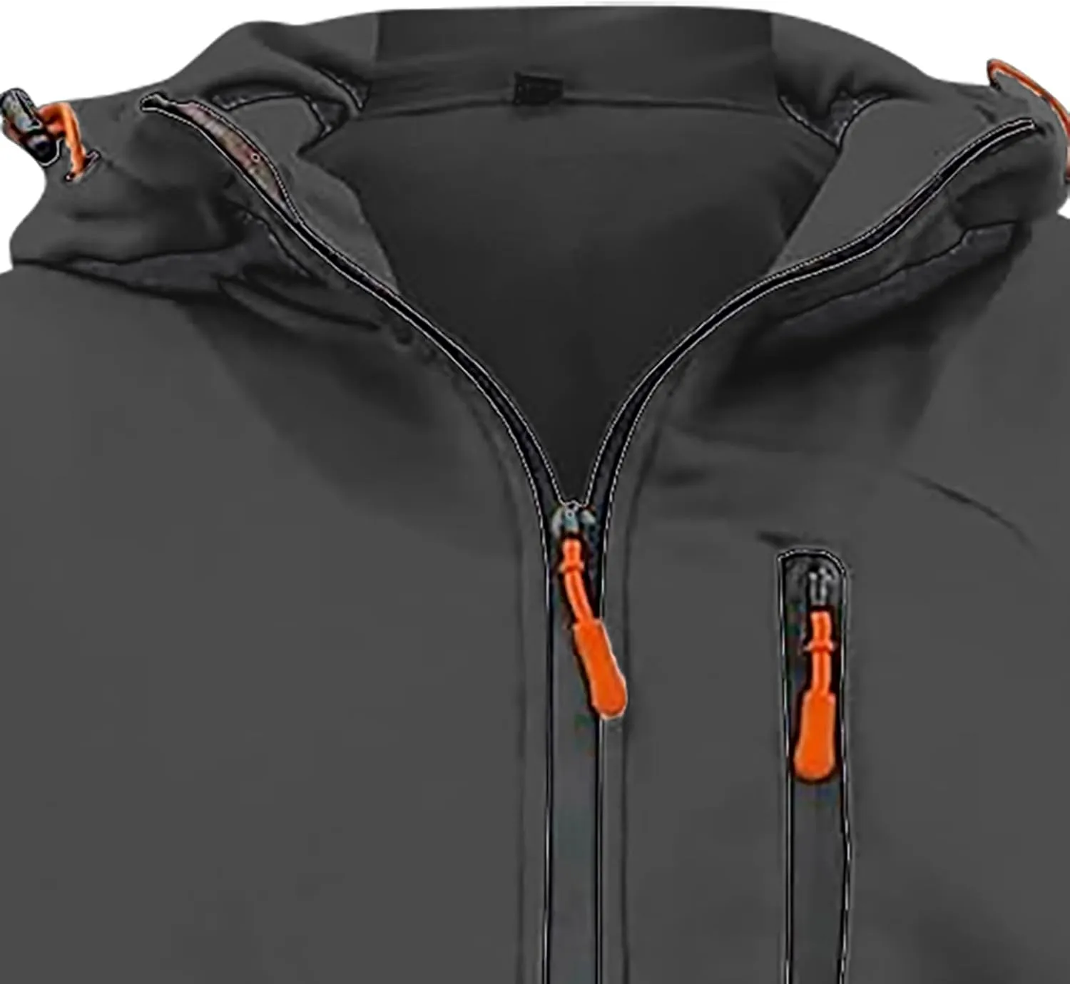 Casual Workout Hoodies for Men Full Zip Slim Fit Long Sleeve Hooded Sweatshirt Running Sports Athletic Track Jackets