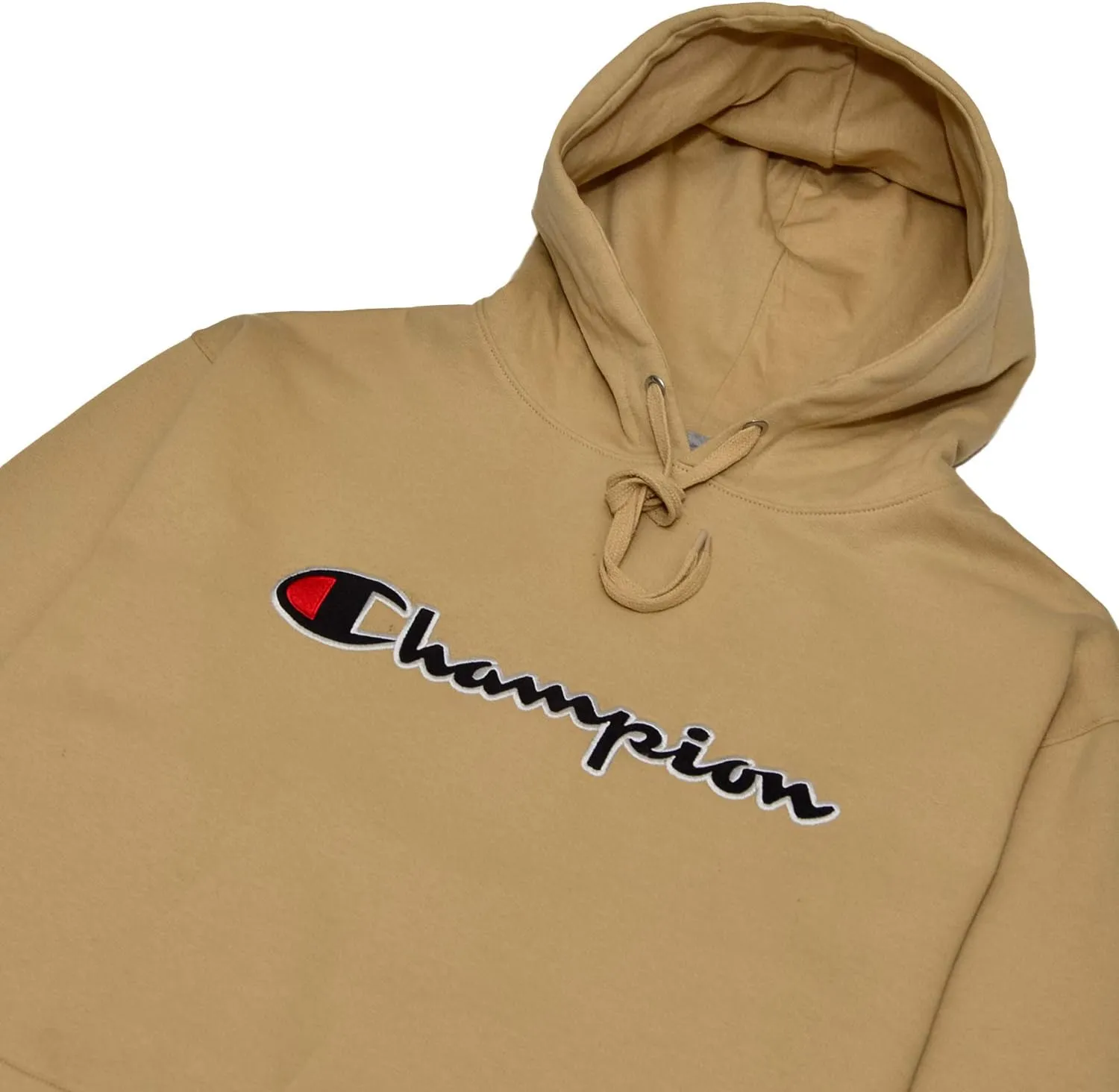 Champion Mens Hoodies Big and Tall - Embroidered Pullover Fleece Sweatshirt