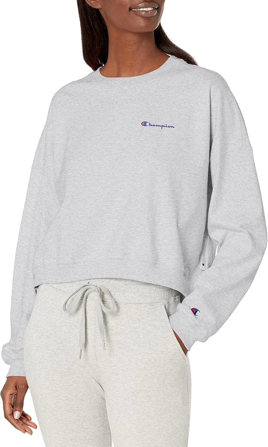 Champion Sweatshirt, Midweight Tee Shirt Hoodie for Women, Graphic