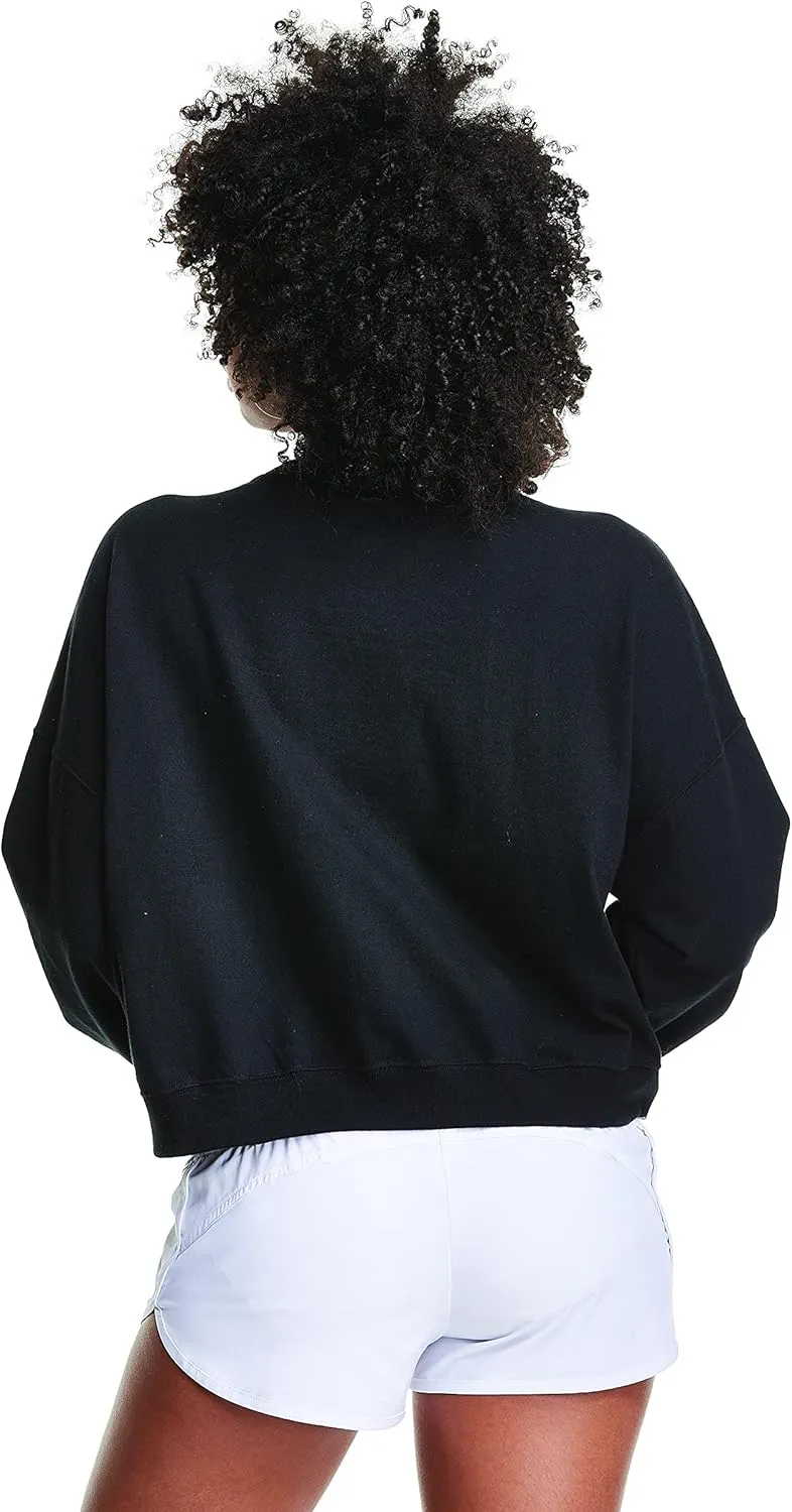 Champion Sweatshirt, Midweight Tee Shirt Hoodie for Women, Graphic