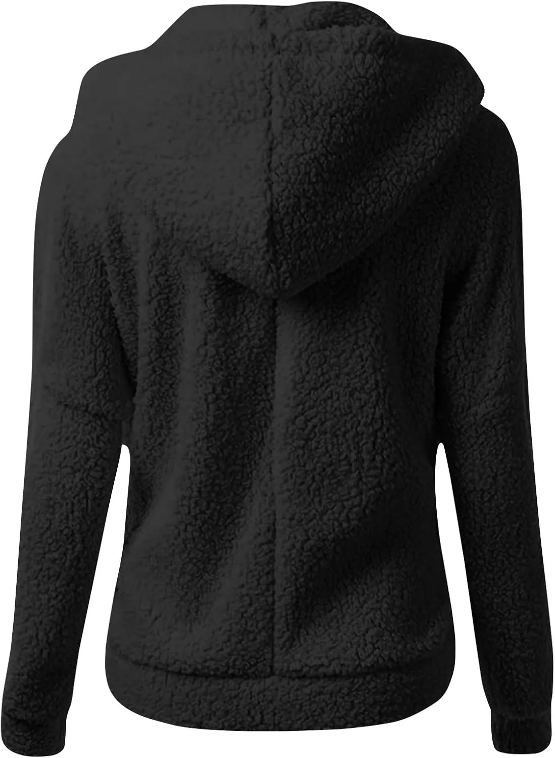 ChicCrate Women's Classic-Fit Soft Fleece Jacket Lightweight Coat Casual Zip Up Sherpa Lined Hoodie Sweatshirt Cozy Outerwear