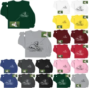 Custom Dog Mom Sweatshirt Women Personalized Pet Portrait Sweatshirts Design Your Own Casual Crewneck Pullover Tops