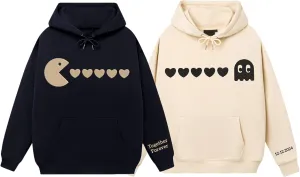 Custom Embroidered Couple Hoodies, Matching Hoodies, I Love My Girlfriend/Boyfriend, Gift for Valentines, Christmas