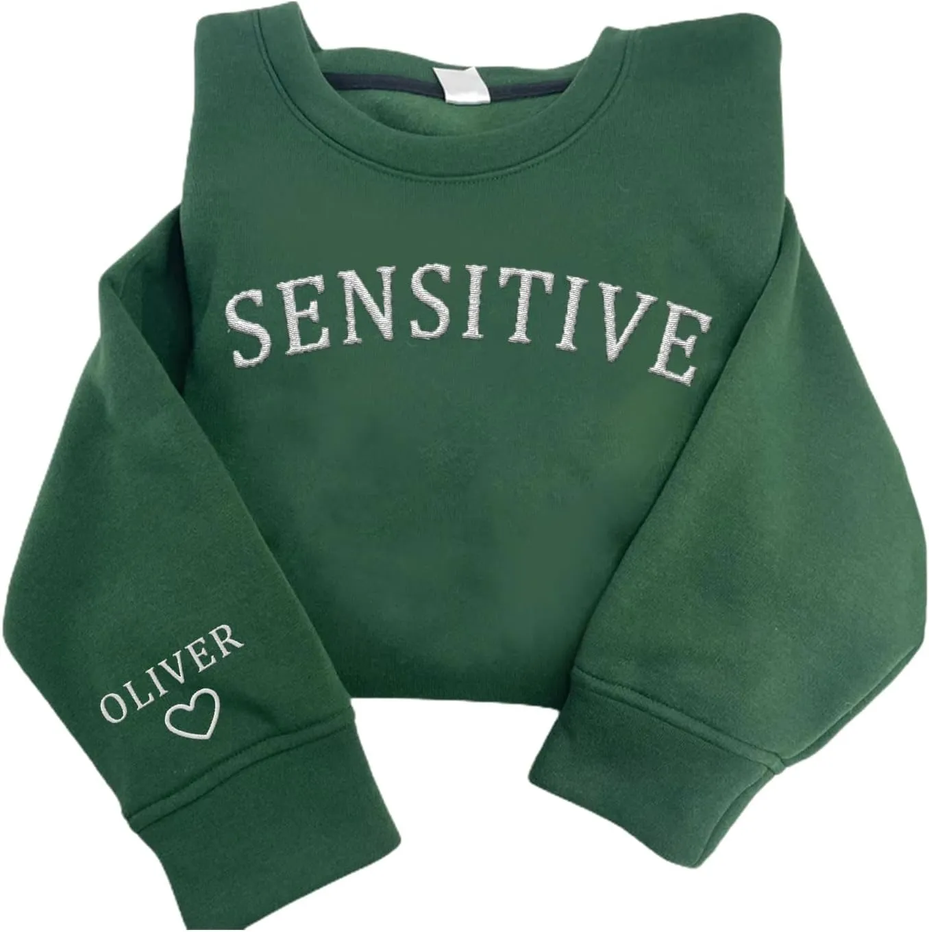 Custom Embroidered Mental Health Therapist Sweatshirt, Mental Health Sweater, Sensitive Sweatshirt, Anxious Hoodies