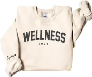 Custom Embroidered Mental Health Therapist Sweatshirt, Mental Health Sweater, Sensitive Sweatshirt, Anxious Hoodies