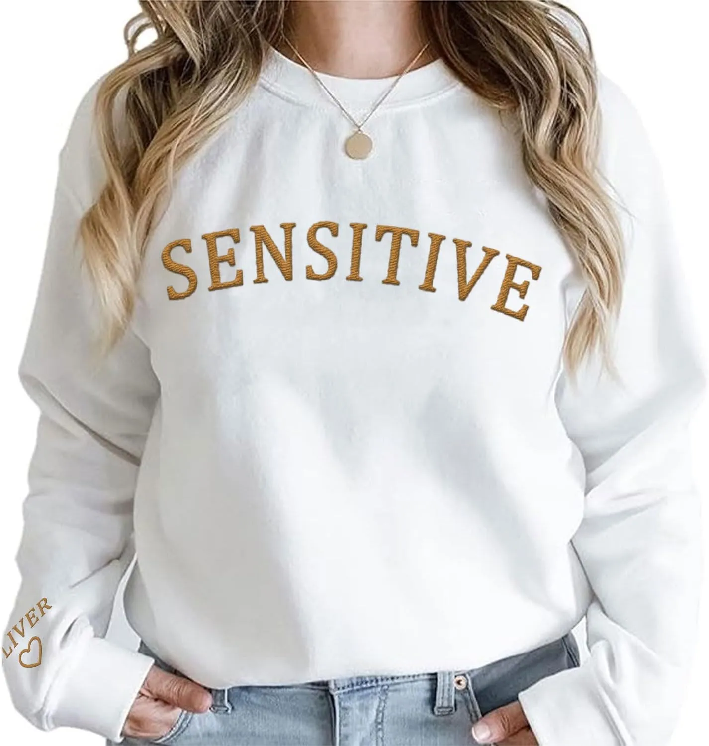 Custom Embroidered Mental Health Therapist Sweatshirt, Mental Health Sweater, Sensitive Sweatshirt, Anxious Hoodies
