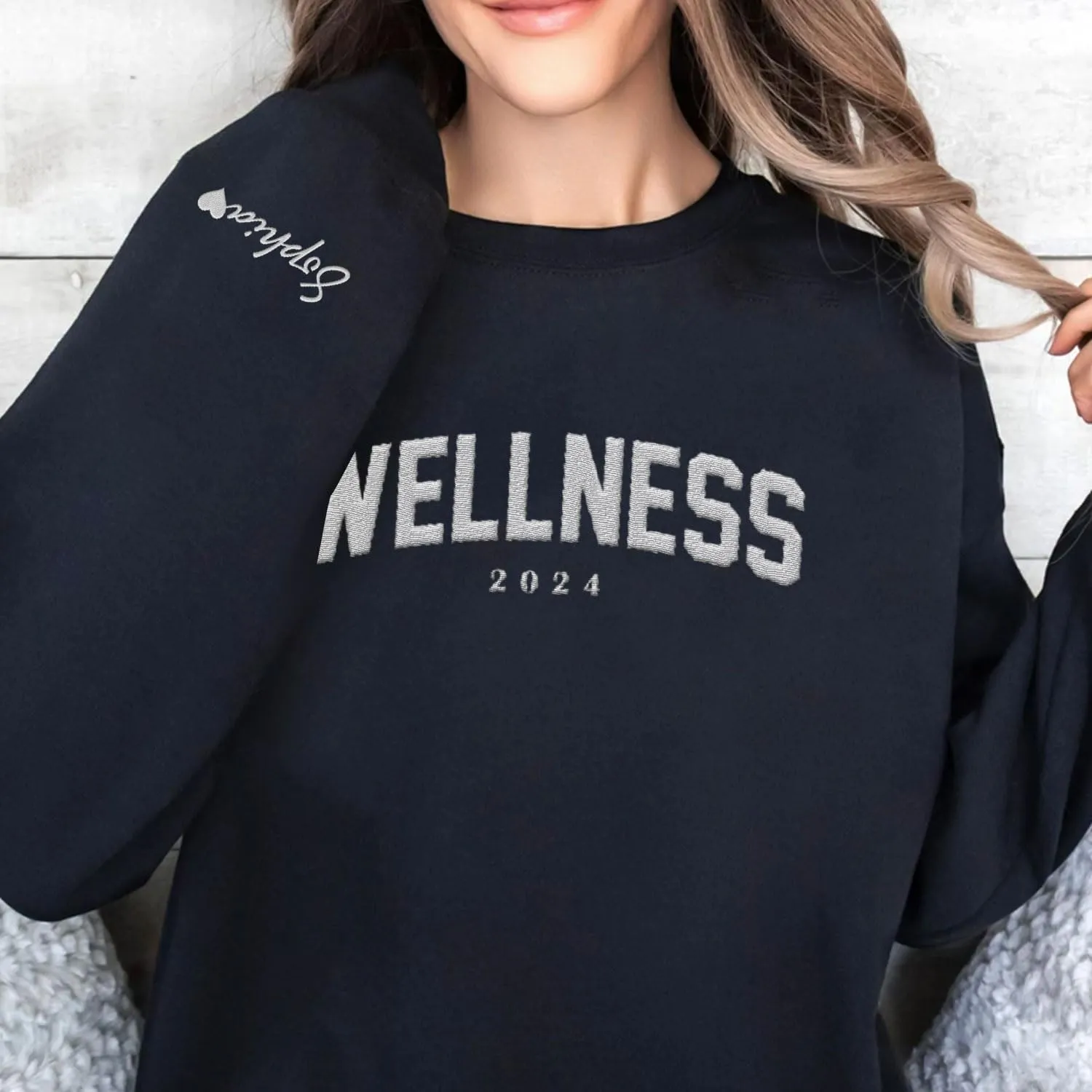 Custom Embroidered Mental Health Therapist Sweatshirt, Mental Health Sweater, Sensitive Sweatshirt, Anxious Hoodies