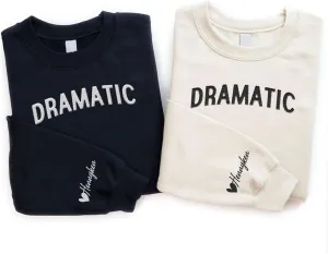 Custom Embroidered Mental Health Therapist Sweatshirt, Mental Health Sweater, Sensitive Sweatshirt, Anxious Hoodies