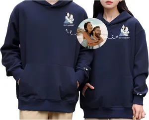 Custom Embroidered Roman Numeral Hoodie,Couples Hoodies Special Day Date Hoodie for Anniversary Valentines Day