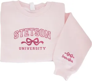 Embroidered Custom Text Shirt, Design On Your Own Sweatshirt, Personalized Embroidered Hoodies, Christmas Sweater