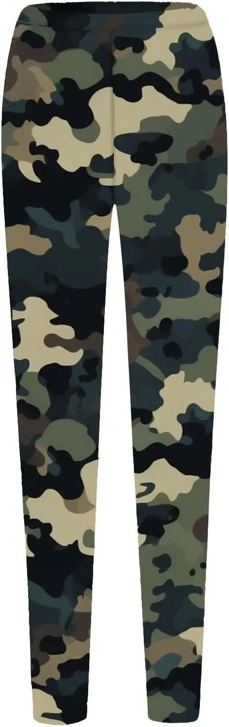 Fleece Lined Leggings for Women High Waisted Jogger Pants Lined Winter Thicken Outdoor Long High Waisted Yoga Pants