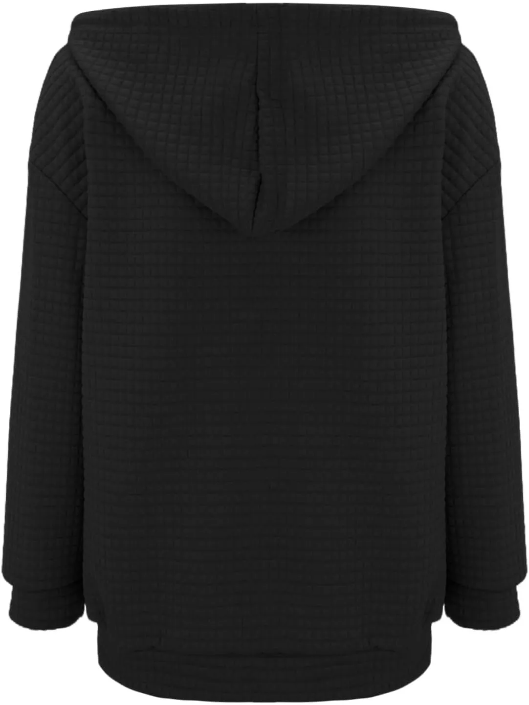 Half Buttons Sweatshirts Cropped Hoodies Fleece Womens Quarter Pullover Sweaters Fall Outfits Sweatshirt Hooded