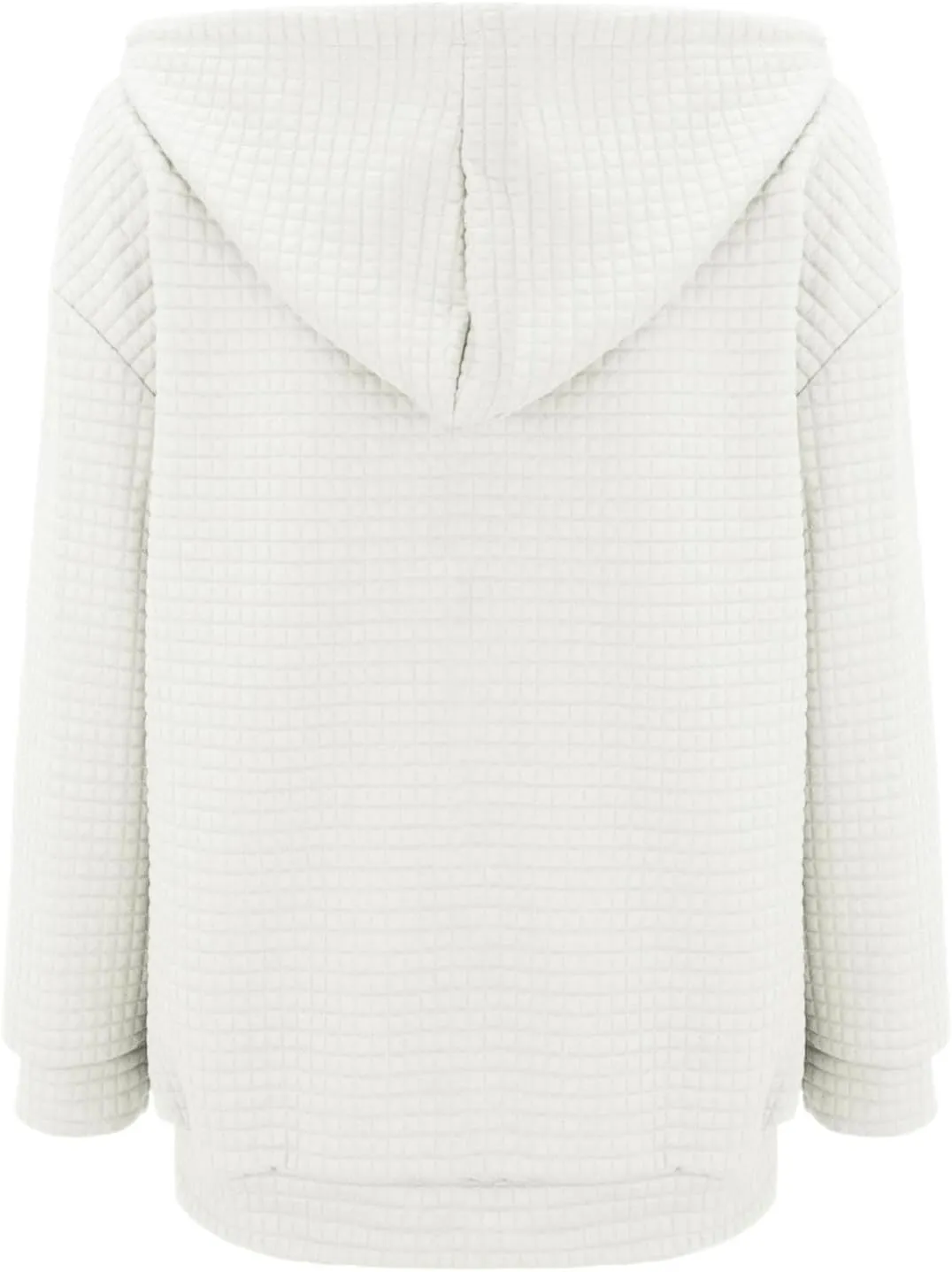 Half Buttons Sweatshirts Cropped Hoodies Fleece Womens Quarter Pullover Sweaters Fall Outfits Sweatshirt Hooded