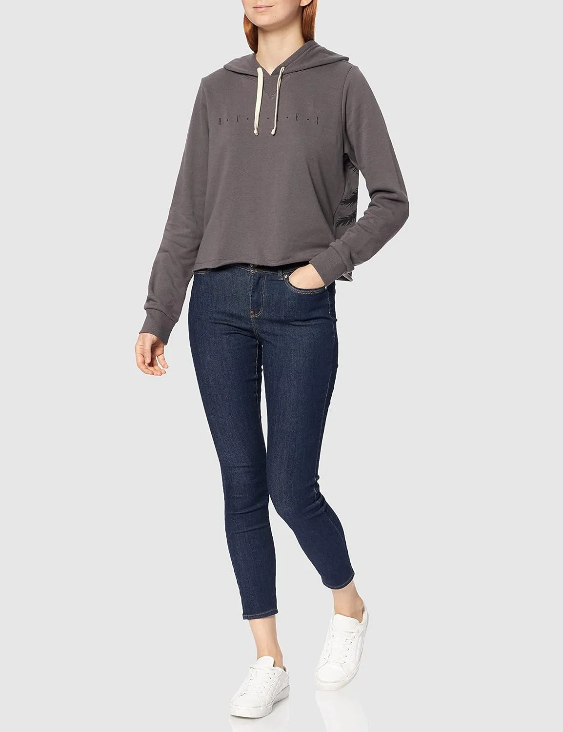 Hurley Womens Cropped Classic Fit Hoodies