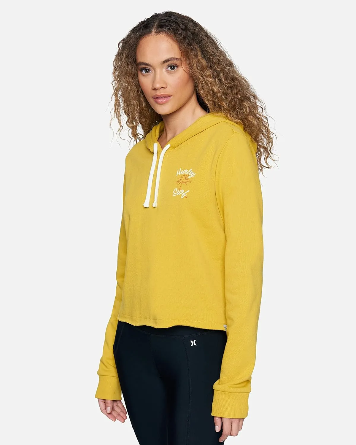 Hurley Womens Cropped Classic Fit Hoodies