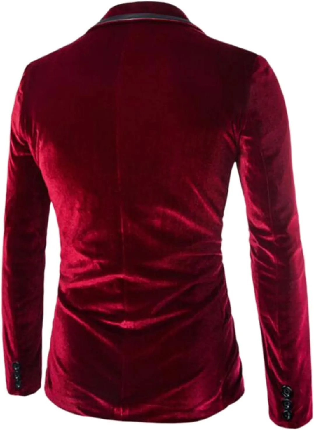 LCMTWX Blazers for Men Men's Fashion Casual Buckle Printed Single-breasted Jackets Coat Fashion Soft Work formal Jacket