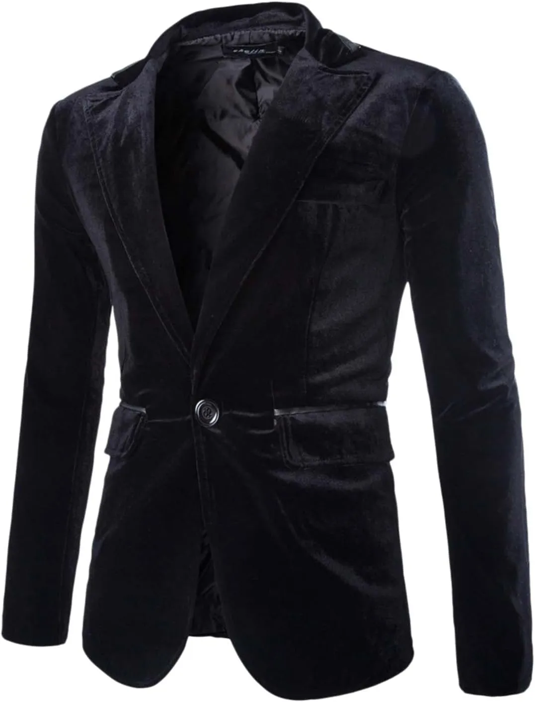 LCMTWX Blazers for Men Men's Fashion Casual Buckle Printed Single-breasted Jackets Coat Fashion Soft Work formal Jacket