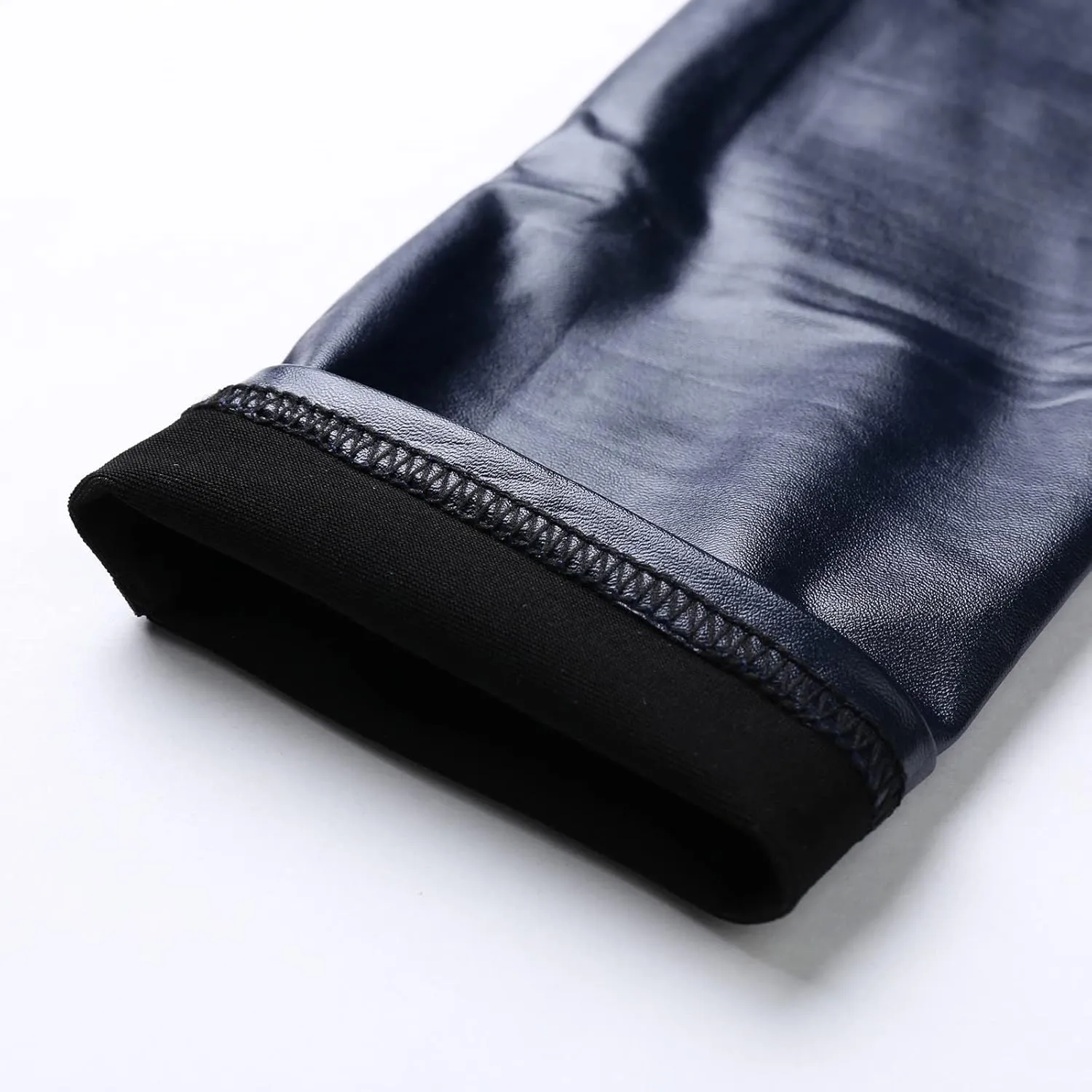 LCMTWX High Waisted Leggings for Women High Waisted Womens Faux Leather Pants Soft High Waist Winter Warm Thick High