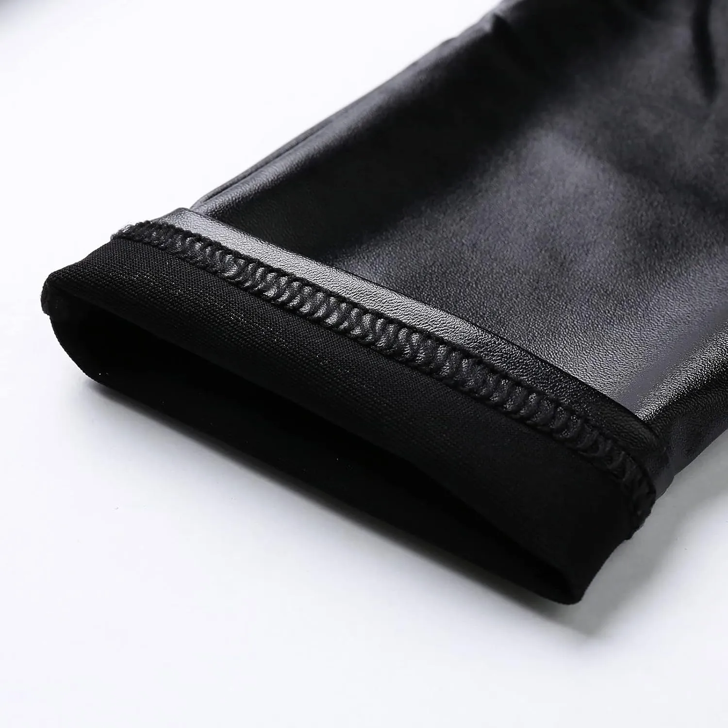 LCMTWX High Waisted Leggings for Women High Waisted Womens Faux Leather Pants Soft High Waist Winter Warm Thick High