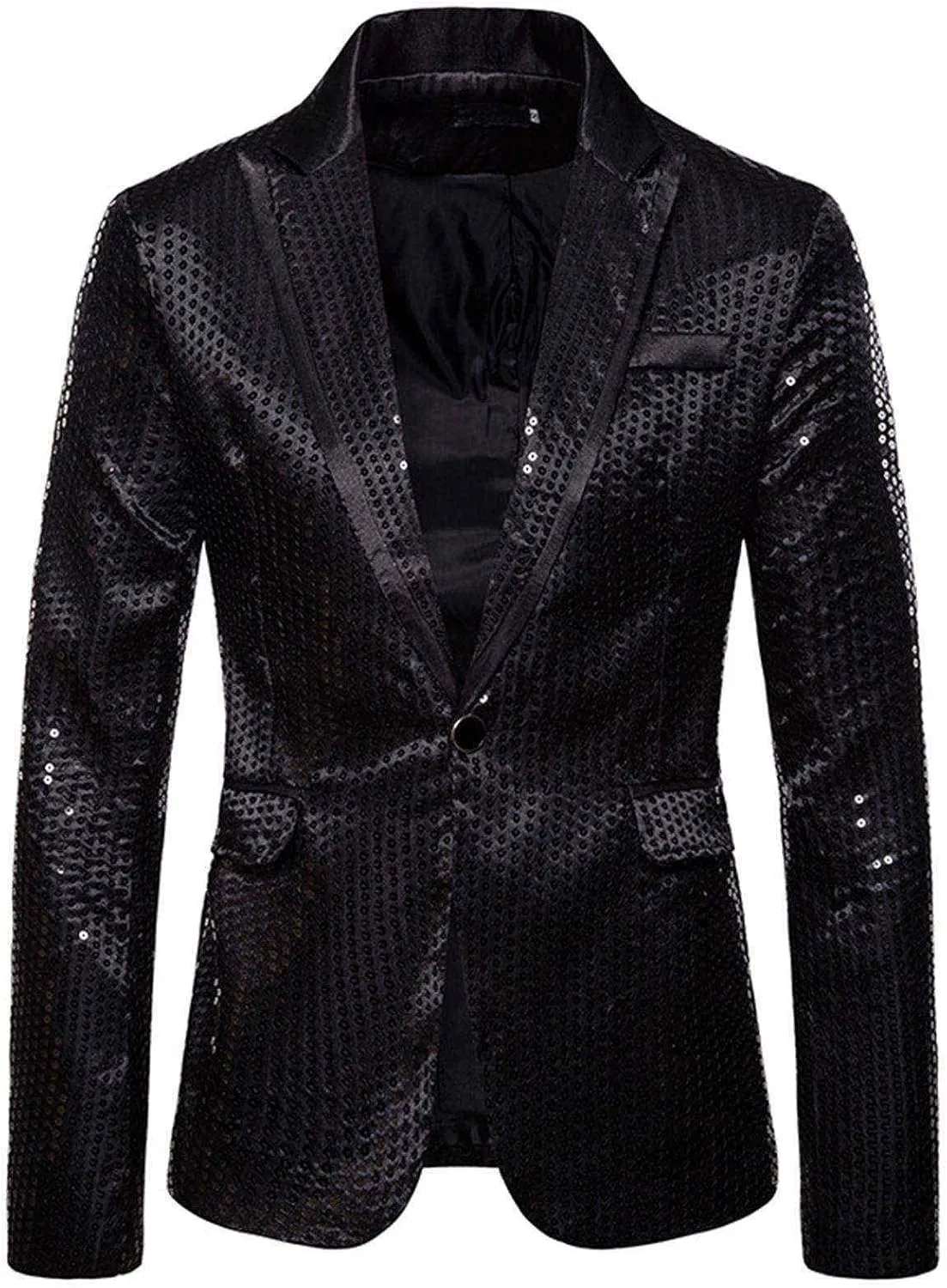 LCMTWX Mens Blazers Men's Fashion Casual Buckle Printed Single-breasted Jacket Coat Fashion Soft Work formal Warm Body