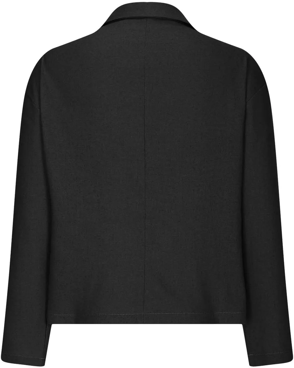 Linen Blazer Jacket for Women Fall Fashion Long Sleeve Suit Cardigan Open Front Lightweight Business Formal Workwear