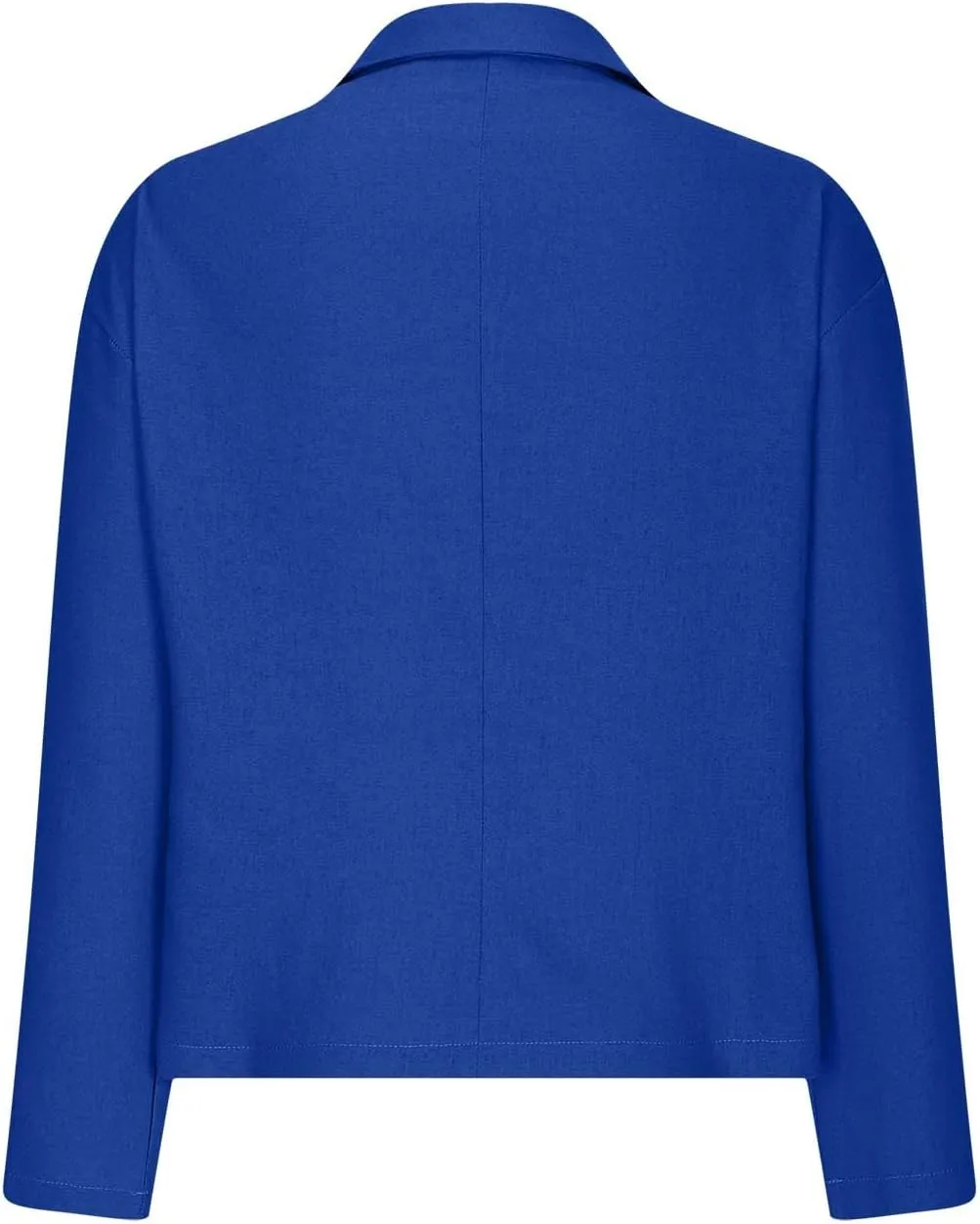 Linen Blazer Jacket for Women Fall Fashion Long Sleeve Suit Cardigan Open Front Lightweight Business Formal Workwear