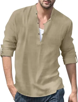 Long Sleeve Shirts for Men,Men's Casual Flannel Shirt Snap Shirt Buttondown Shirt Regular fit Jacket Pullover