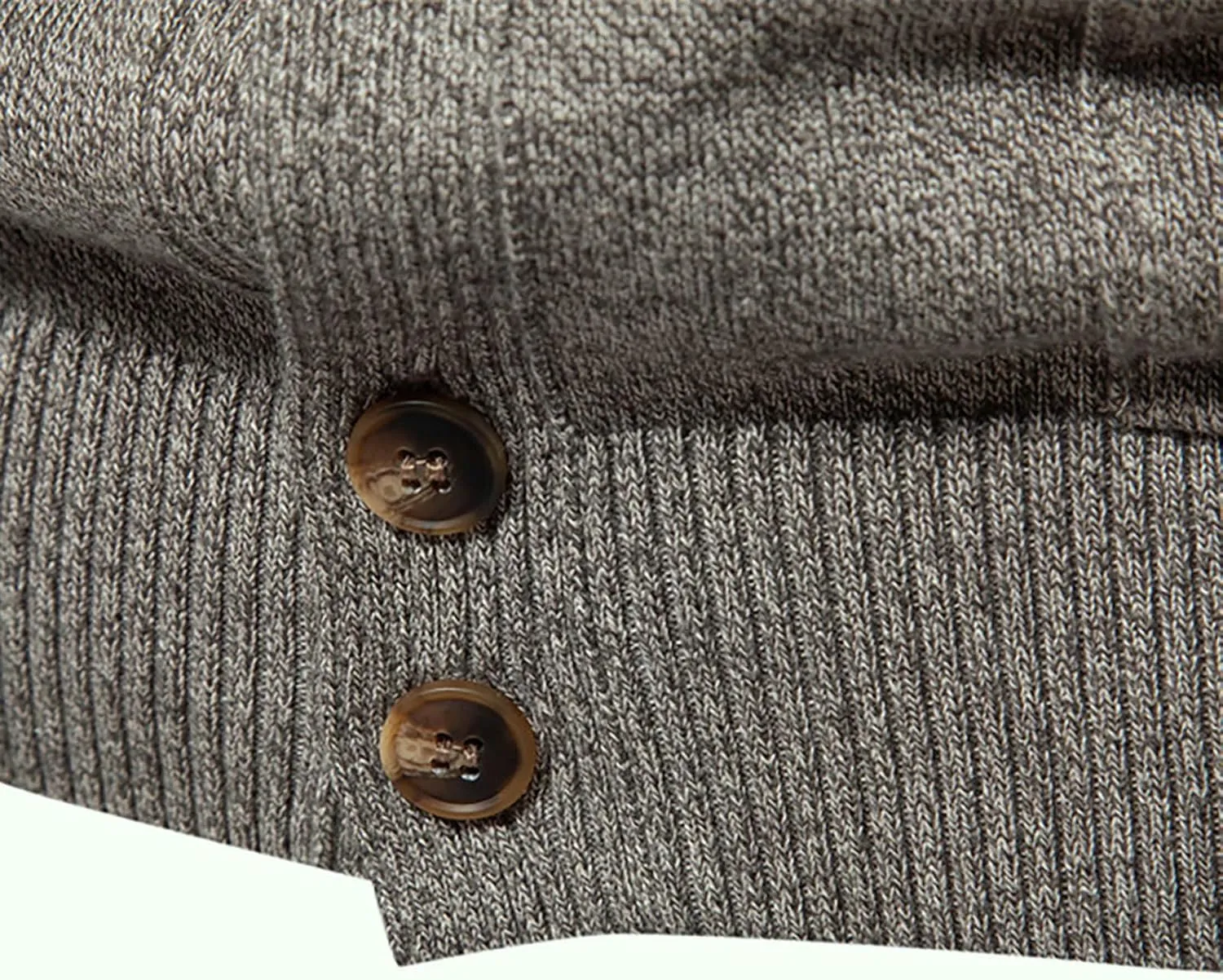 Mens Cardigan Sweater Button Down Knit Jacket Casual Long Sleeve Sweater Stand Collar Sweaters Fall Winter Jackets