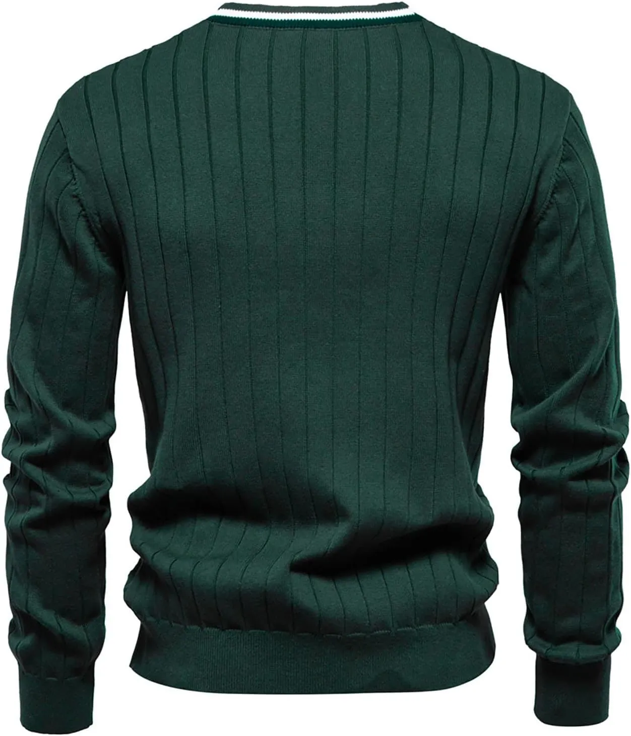 Mens Cardigan Sweater V Neck Knit Sweater Button Down Open Front Cardigan Lightweight Knit Cardigan Casual Jacket