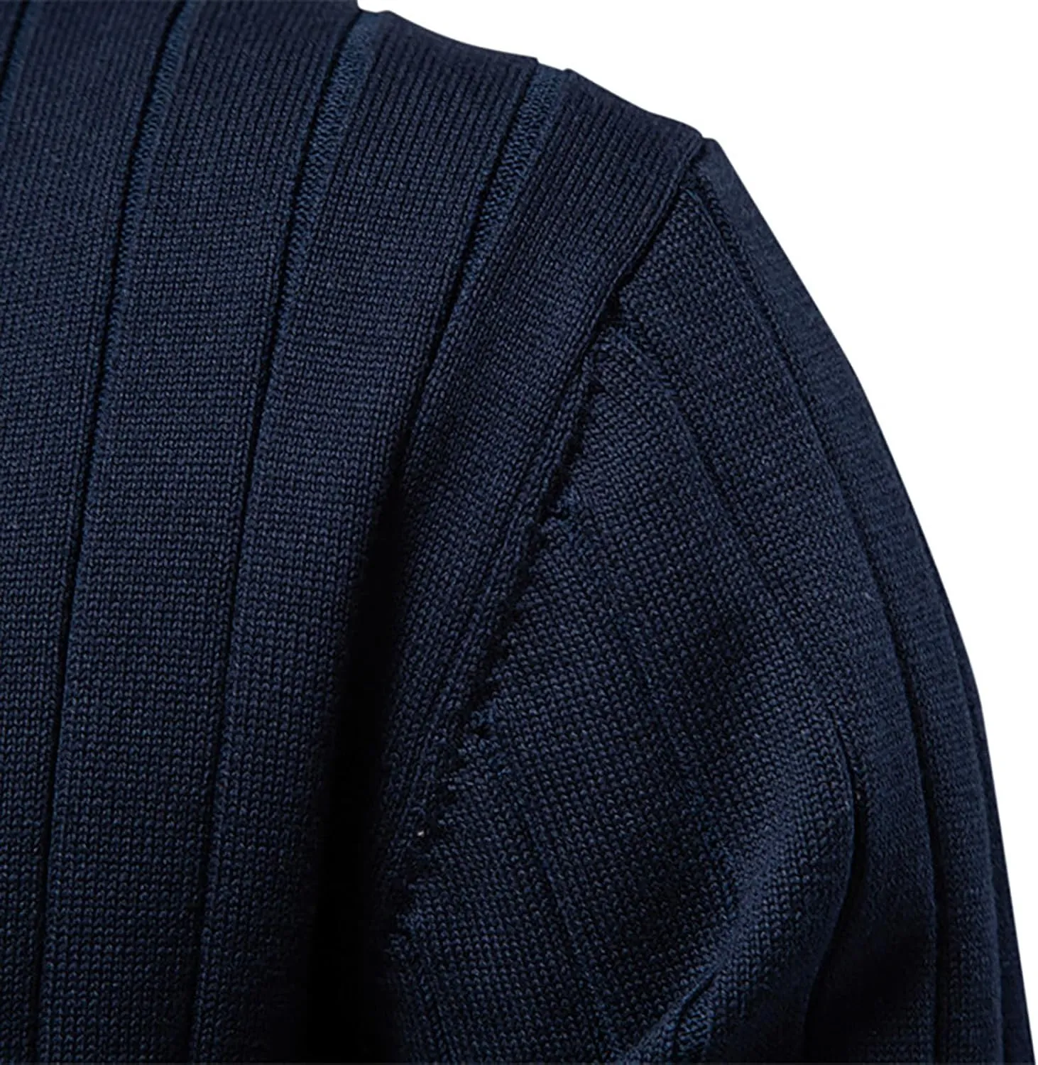 Mens Cardigan Sweater V Neck Knit Sweater Button Down Open Front Cardigan Lightweight Knit Cardigan Casual Jacket