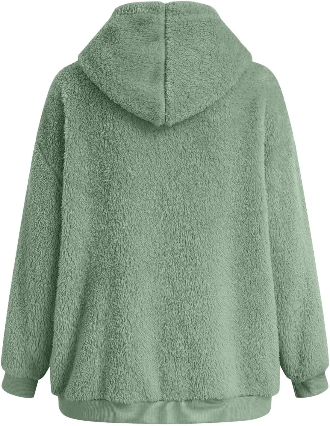 Men's Cashmere Sweaters, Men's Full Zip Fleece Flannel Jackets Shirt Cotton Hoodies Soft Warm Coat for Men with Hood