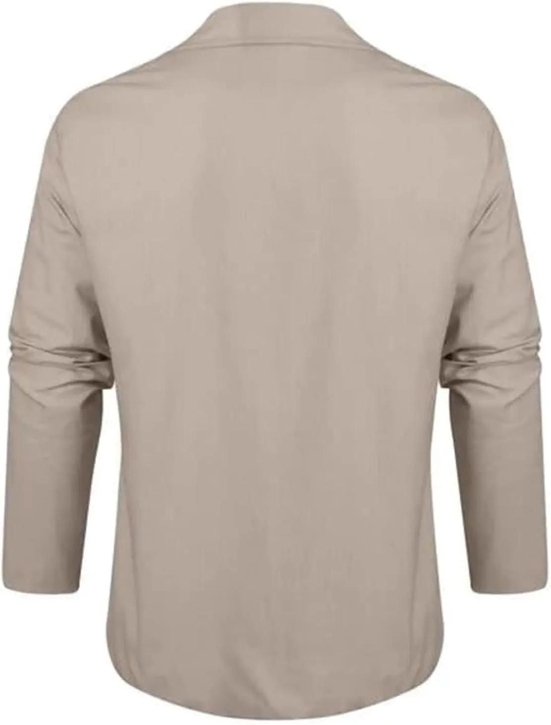 Men's Casual Suit Blazer Jackets Lightweight Linen Notched Collar Tailored Cardigan Tops Single-Breasted Sports Coats