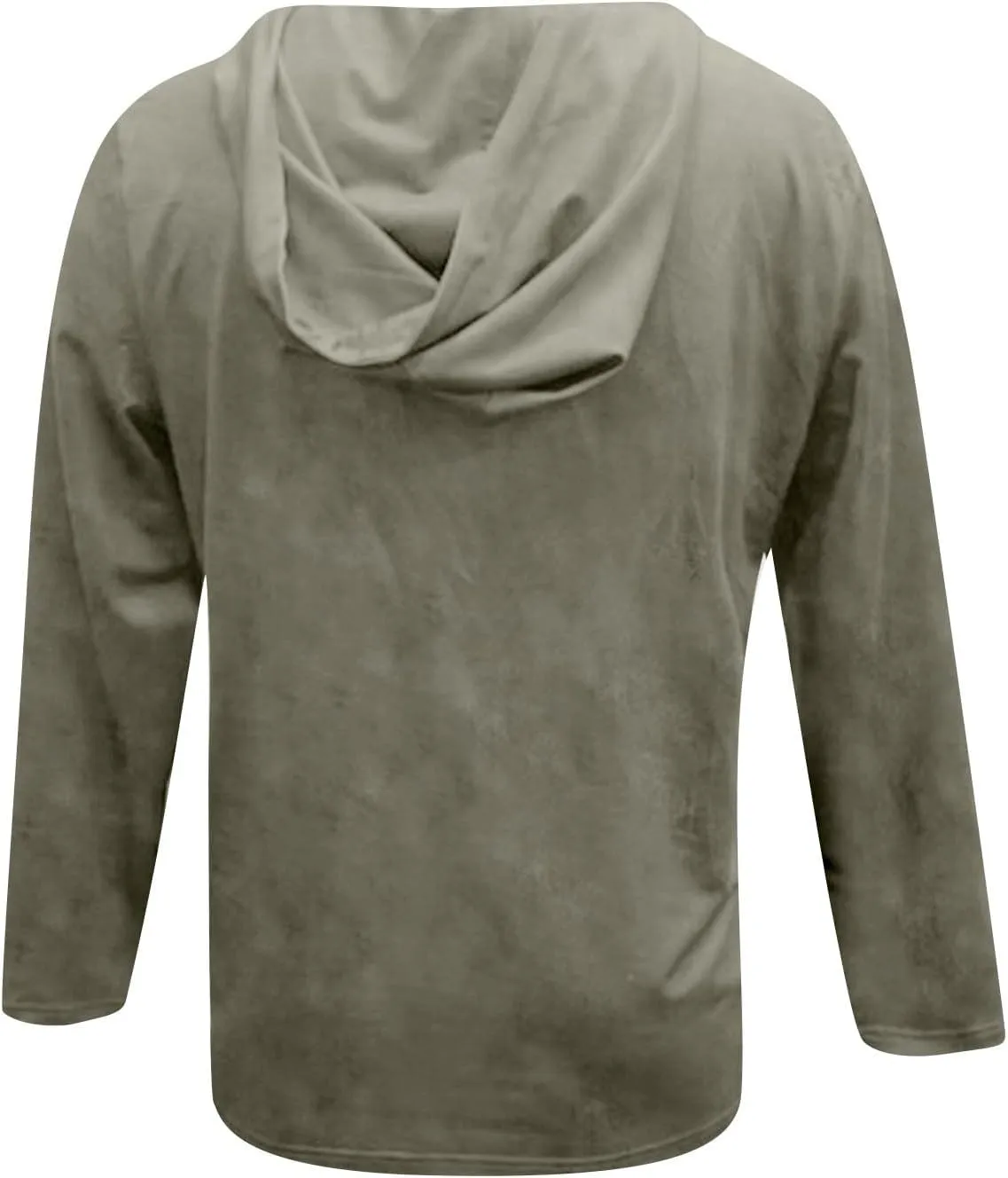 Men's Casual T Shirt Hoodies Shirts Long Sleeve Casual Workout Sport Hoodie T Shirt Pullover Top Work Shirt, M-3XL