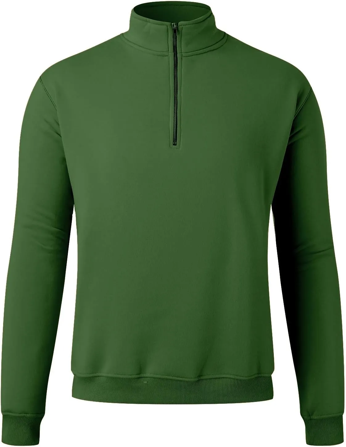 Men's Fleece Pullover, Quarter Zip Up Fleece Sweatshirt, Winter Outdoor Thermal Sweater, Polar Fleece Jacket Tops