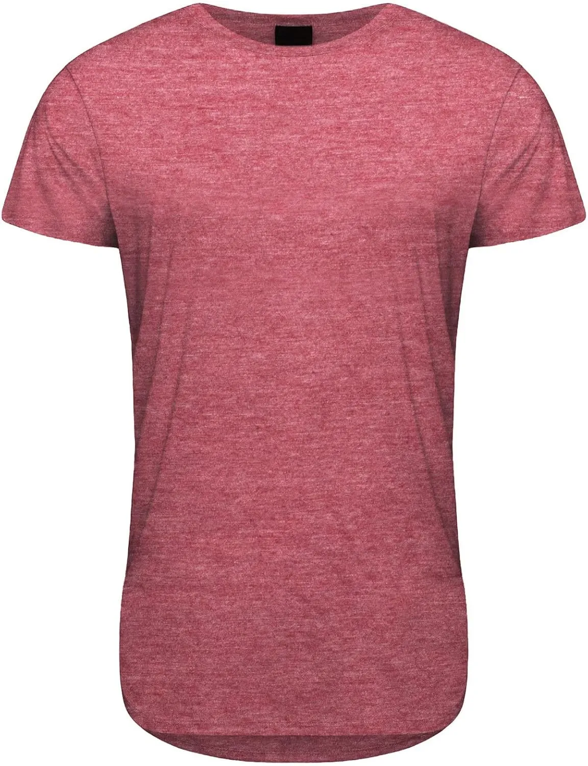 Men's Hipster Longline Curved Hem Tees