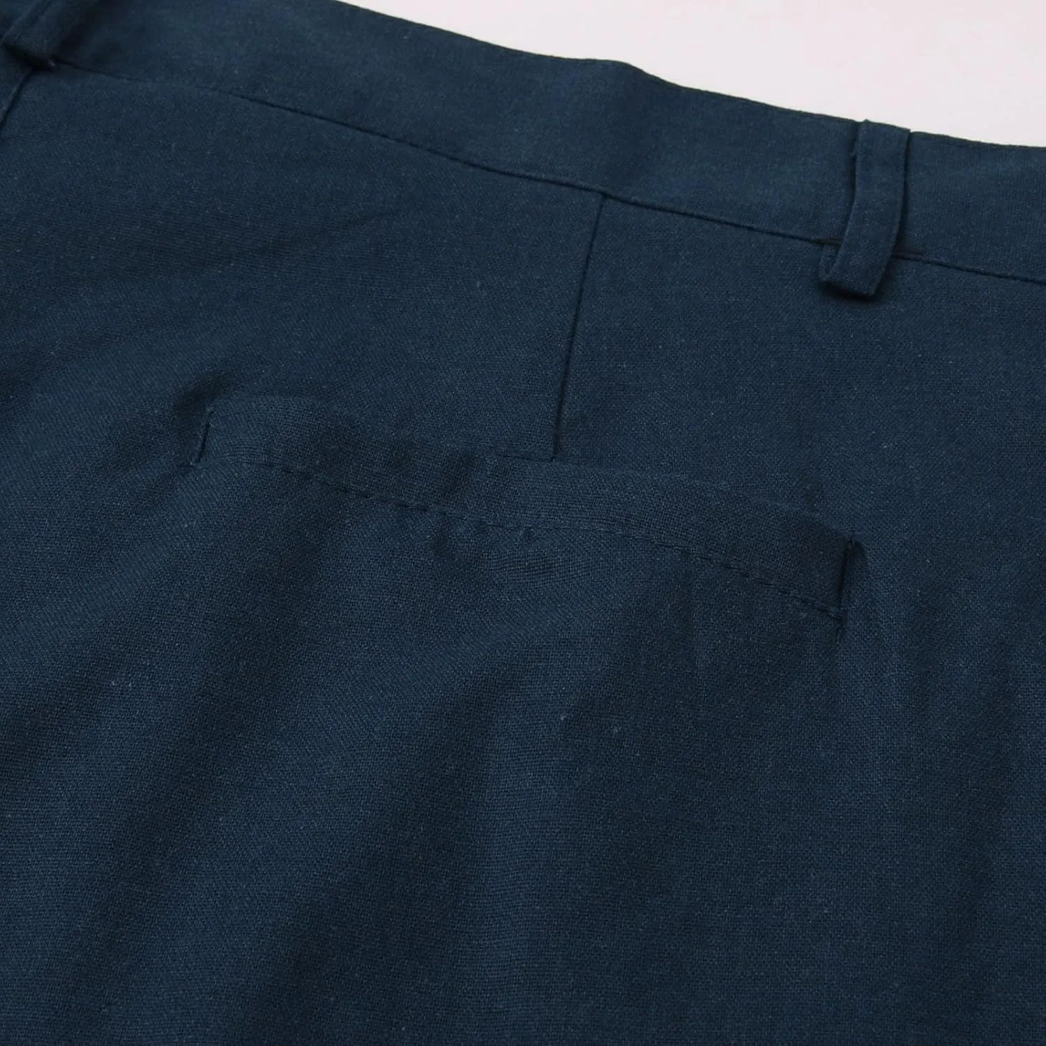Mens Linen Dress Pants Casual Straight Leg Lounge Formal Business Trousers Baggy for Men Hemp Clothing