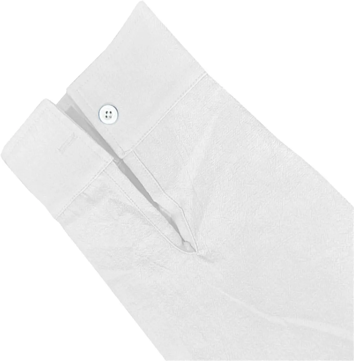 Mens Linen Shirts Breathable Beach Shirt Long Sleeve Button Up Casual Summer Tops Banded Collar Vacation Trendy Tees