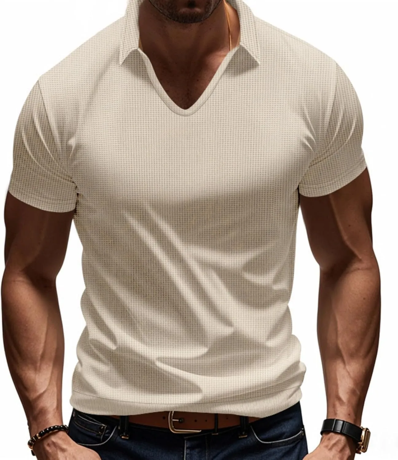 Men's Polo Shirts Collared Quick Dry Dry Fit Soft Business Summer Shirts