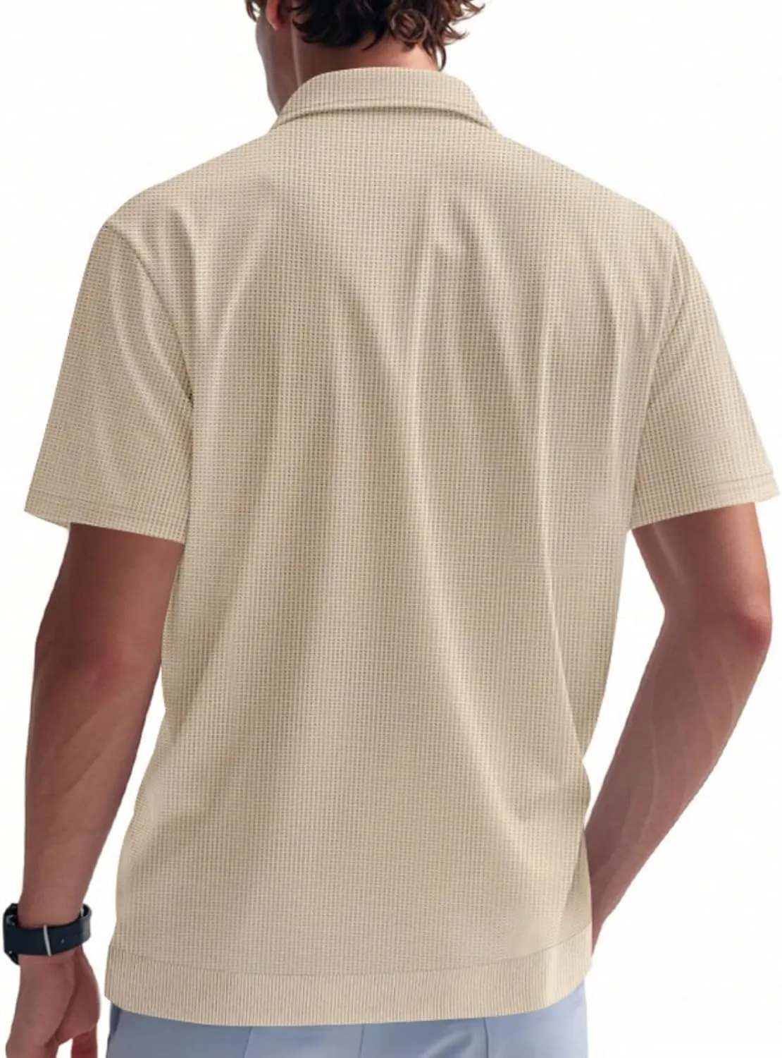 Men's Polo Shirts Collared Quick Dry Dry Fit Soft Business Summer Shirts