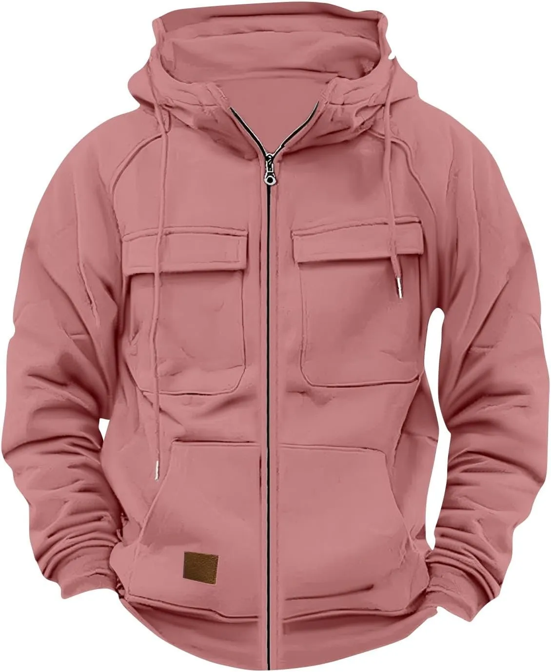 Men's Pullover Hoodies Formal Comfy Long Sleeve Sweatshirts Graphic Quarter Zip Sweaters with Hooded
