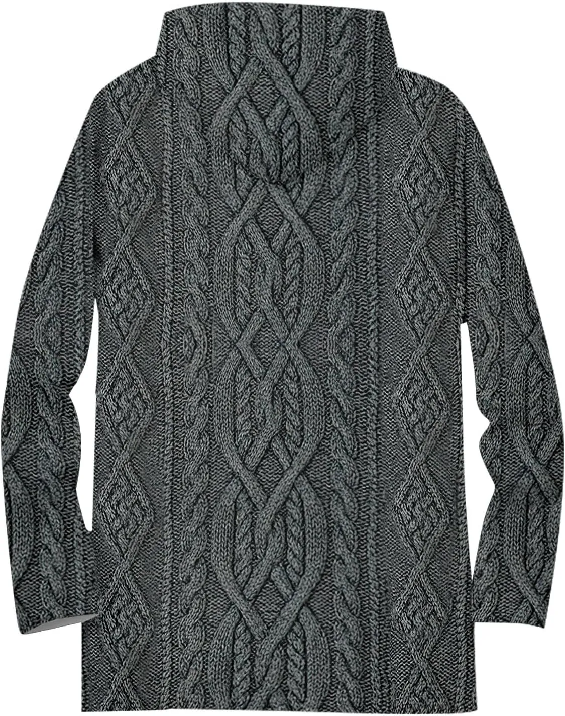 Mens Sherpa Hoodie Full-Zip Thermal Fleece Hooded Winter Thick Heavyweight Hoodies