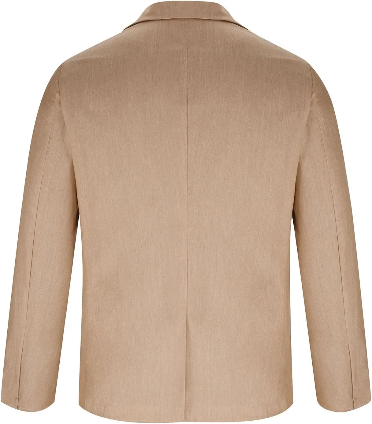 Mens Slim Fit Lightweight Linen Jacket Tailored Blazer Sport Coat One Button Business Suit Jackets Stylish Daily Suits